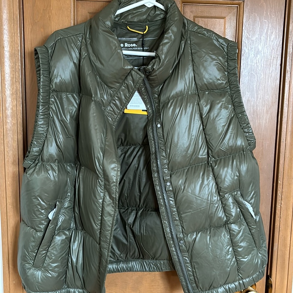 Brand new down vest